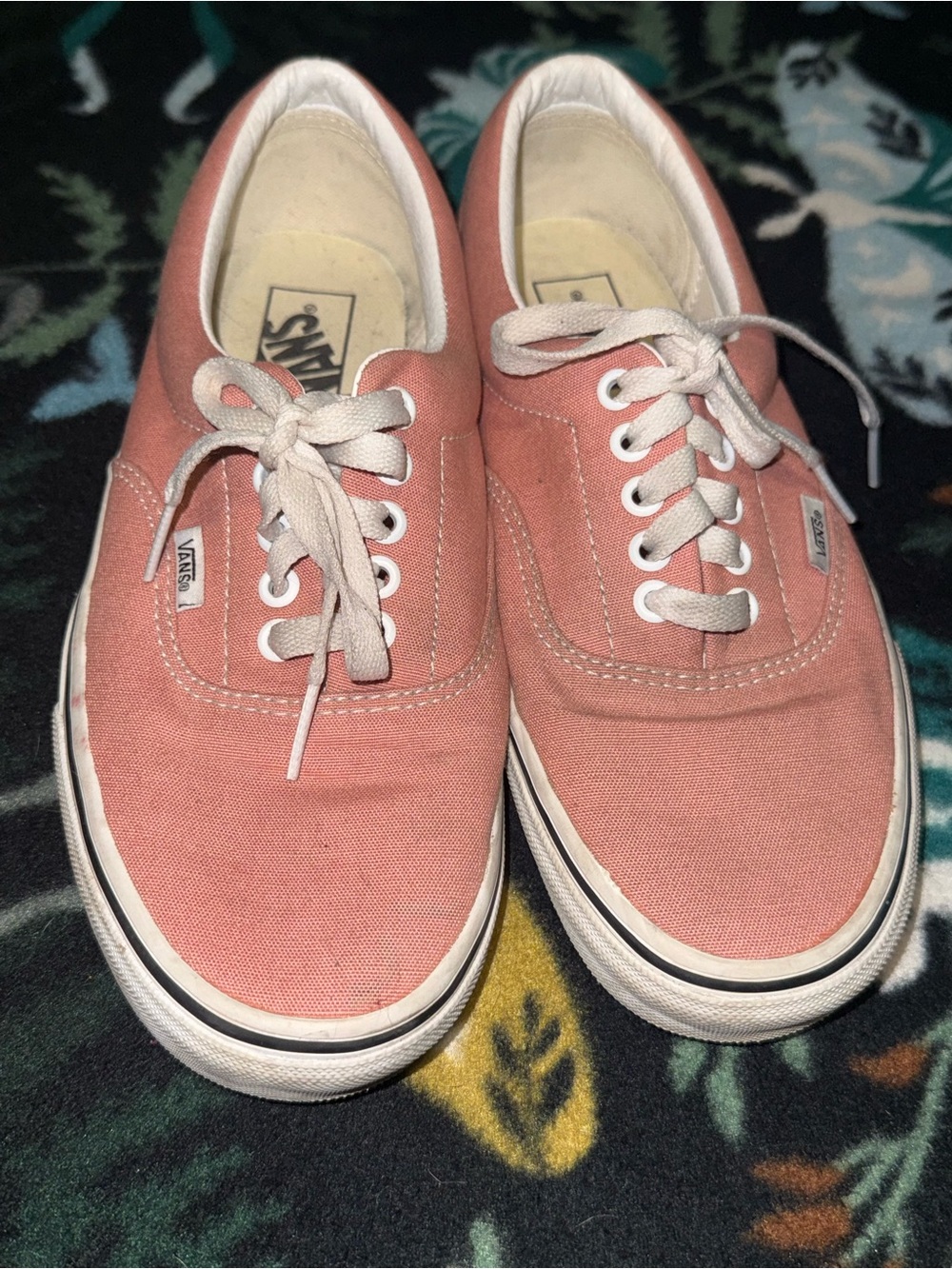 Vans Authentic Low Top Canvas Sneakers Pink/Muted Rose Women’s Size 9.5 Men’s 8